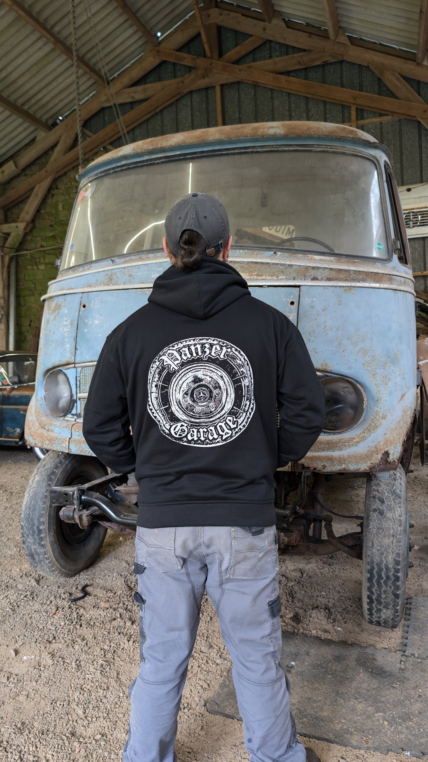 Sweat à Capuche Panzer Garage ! derniers exemplaires !